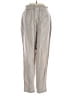 Lovestitch Stripes Gray Linen Pants Size S - photo 2