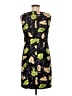 AGB Print Black Cocktail Dress Size 8 - photo 2
