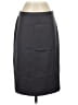 J.Crew 100% Wool Solid Gray Wool Skirt Size 4 - photo 1