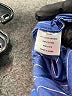 Tacera 100% Cotton Stripes Blue Jumpsuit Size L - photo 5