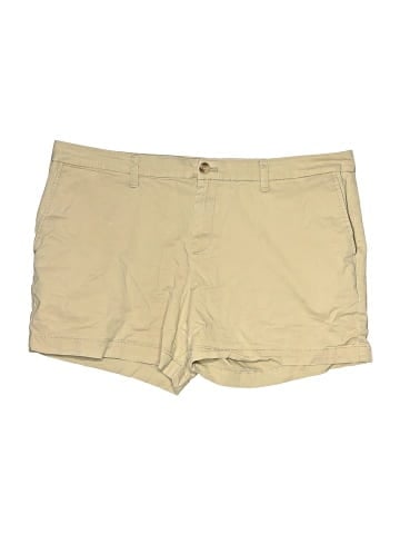 Faded Glory Khaki Shorts (view 1)