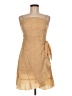 Shein 100% Polyester Gold Casual Dress Size M - photo 1