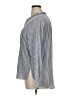MICHAEL Michael Kors Stripes Gray Long Sleeve Blouse Size XL - photo 5