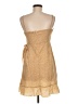 Shein 100% Polyester Gold Casual Dress Size M - photo 2
