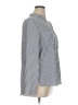 MICHAEL Michael Kors Stripes Gray Long Sleeve Blouse Size XL - photo 4