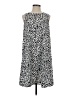Halogen 100% Polyester Animal Print Silver Casual Dress Size S - photo 1