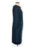 Evan Picone Solid Teal Casual Dress Size 8 - photo 4