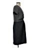 J.Crew 100% Wool Solid Gray Cocktail Dress Size 4 - photo 4