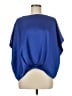 Trina Turk 100% Polyester Blue Sleeveless Blouse Size M - photo 1