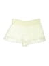 Topshop 100% Cotton Ivory Shorts Size 6 - photo 2