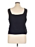 Ekouaer 100% Polyester Black Sleeveless Blouse Size XL - photo 2