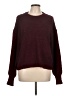Sanctuary Solid Burgundy Pullover Sweater Size L - photo 1