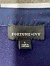 Fortune + Ivy 100% Polyester Blue Short Sleeve Top Size L - photo 7