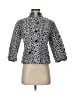Liz Claiborne Animal Print Silver Jacket Size S - photo 1