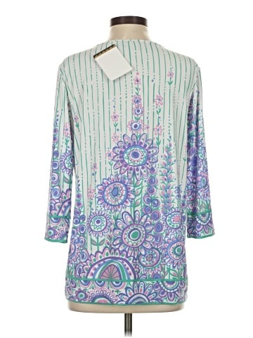 Bob Mackie 3/4 Sleeve Blouse (view 2)