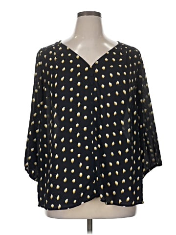 Bird 3/4 Sleeve Blouse (view 1)