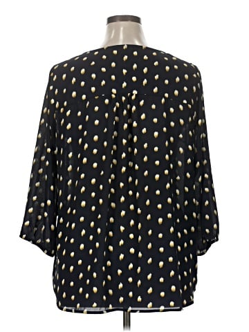 Bird 3/4 Sleeve Blouse (view 2)