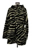 Varley 100% Polyester Animal Print Green Gold Coat Size M - photo 1