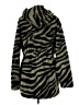 Varley 100% Polyester Animal Print Green Gold Coat Size M - photo 2