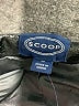Scoop 100% Polyester Metallic Black Faux Leather Skirt Size 10 - photo 4