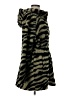 Varley 100% Polyester Animal Print Green Gold Coat Size M - photo 4