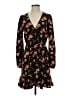 ABound Floral Black Casual Dress Size S - photo 1