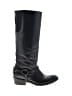 Ariat 100% Leather Black Boots Size 9 - photo 1
