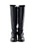 Ariat 100% Leather Black Boots Size 9 - photo 2