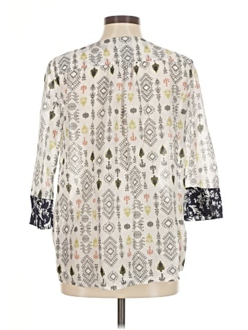 Massimo Dutti 3/4 Sleeve Blouse (view 2)