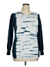 Te Verde Tie-dye Teal Pullover Sweater Size XL - photo 1