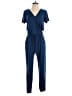 Prettygarden Solid Blue Jumpsuit Size S - photo 1