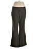 George Chevron-herringbone Gray Dress Pants Size 14 - photo 1