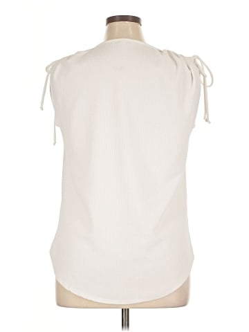 Green Envelope Sleeveless Blouse (view 2)