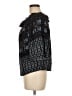 Lily White 100% Rayon Black 3/4 Sleeve Blouse Size M - photo 5