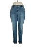 Lane Bryant Solid Blue Jeans Size 16 - photo 1