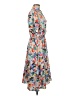 Halogen Print Blue Casual Dress Size M - photo 4