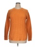 Twik Solid Orange Pullover Sweater Size XL - photo 1