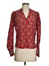 Veronica Beard 100% Silk Red Long Sleeve Silk Top Size 00 - photo 1