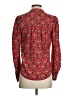Veronica Beard 100% Silk Red Long Sleeve Silk Top Size 00 - photo 2