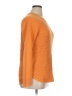 Twik Solid Orange Pullover Sweater Size XL - photo 4