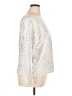 Boston Proper Animal Print Silver Pullover Sweater Size XL - photo 4