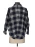 A Shirt Thing Plaid Black 3/4 Sleeve Button-Down Shirt Size S - photo 2