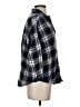 A Shirt Thing Plaid Black 3/4 Sleeve Button-Down Shirt Size S - photo 4