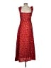 Rihoas 100% Polyester Polka Dots Red Casual Dress Size S - photo 2
