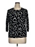 Mercer Street Studio Black Pullover Sweater Size XL - photo 1