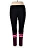 Danskin Now Color Block Black Active Pants Size XXL - photo 2