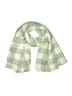 Lands' End Checkered-gingham Green Ivory Scarf One size - photo 1