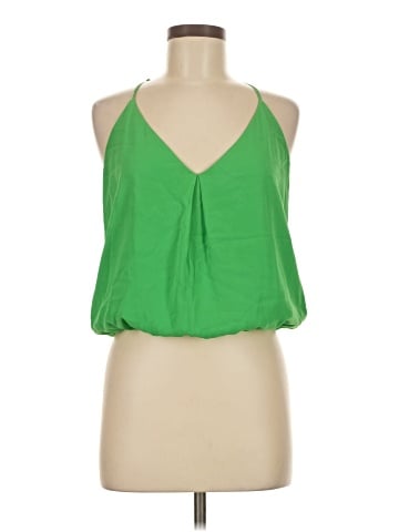 Alice + Olivia Sleeveless Silk Top (view 1)