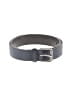 Assorted Brands 100% Leather Gray Blue belt Size M - photo 1