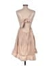 Shein 100% Polyester Solid Tan Casual Dress Size 12 - photo 2